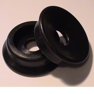 Supra-Aural Earphone Cushion Set - Regular Size, Black (PAIR) - Pure Tone Diagnostics