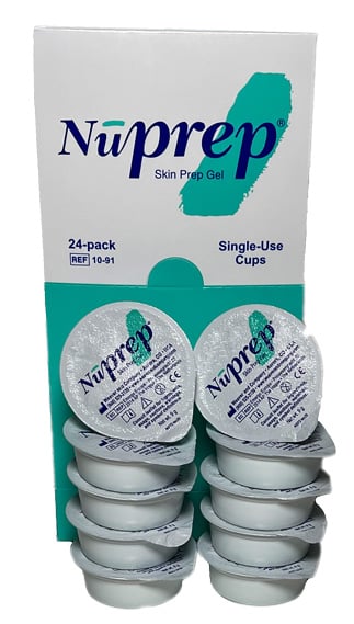 NuPrep Singles - 9 gm Cup (24 cups / pack) - Pure Tone Diagnostics